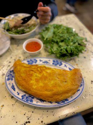 Vietnamese Rice Crepe