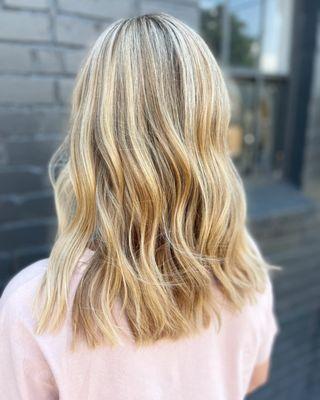 Blonde Highlights by Jessica R.  Instagram: @jrodriguezpro