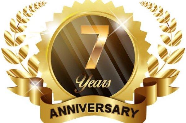 We made it to our 7th year in business on June 29th, 2019.