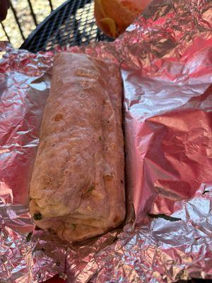 Asada burrito