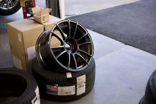 Thank you for taking great care with our imported SSR wheels from Japan !!!