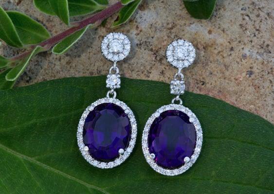 Custom colored gemstone fashion jewelry