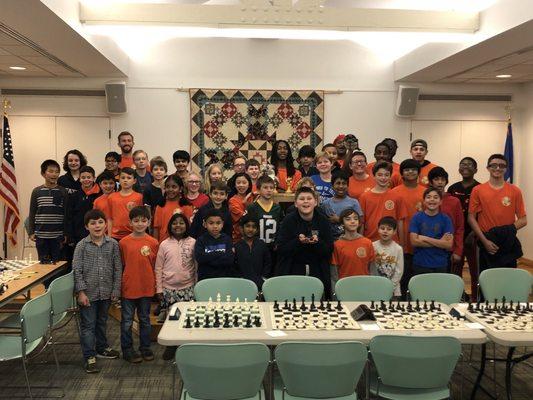 Chess Team at Tournament