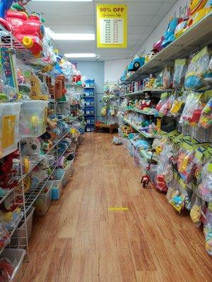 Toy section