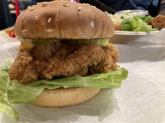 Fried Chicken Burger