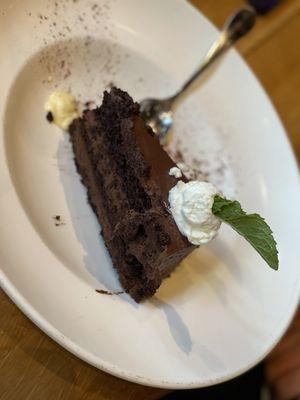 Cooper's Hawk Chocolate Cake