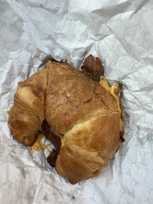 Bacon Egg & Cheese Breakfast Sandwich (croissant)