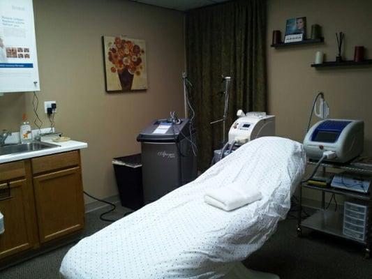 Treatment room.