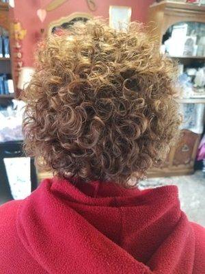 Salon Figaro fresh perm