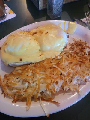 Asked for crispy hashbrowns! Yum