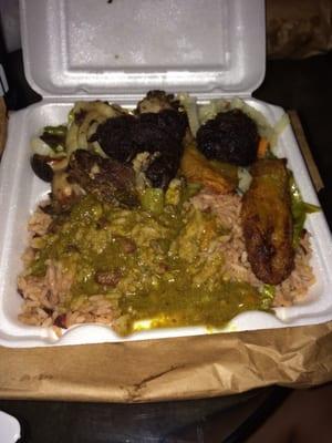 Jerk pork