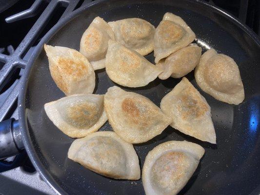 Hot Dan's pierogi.
 !