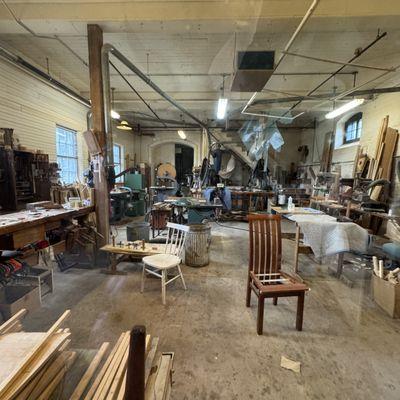 Shelburne Farms' Farm Barn Beeken Parsons Furniture Workshop