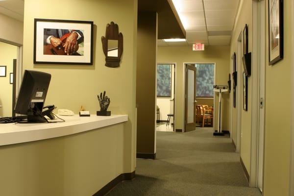 Clinical exam rooms