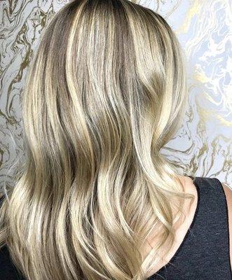 Blonde Balayage and Layers