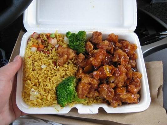 Orange Chicken lunch special