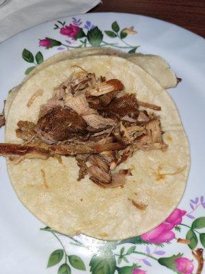 Carnitas taco