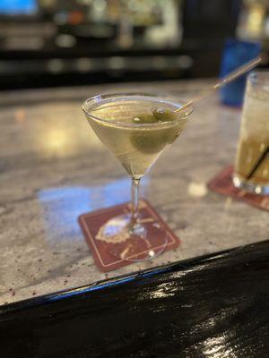 Extra dirty Tito's martini :)