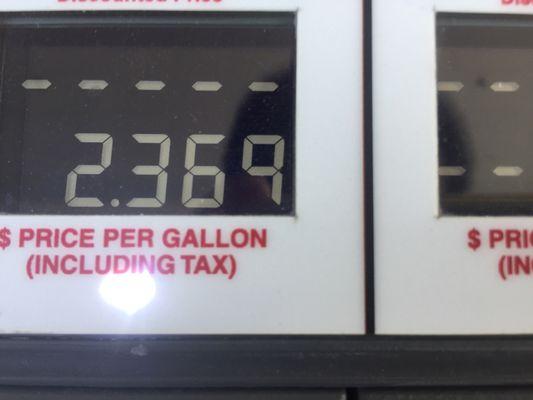 $2.37/gal