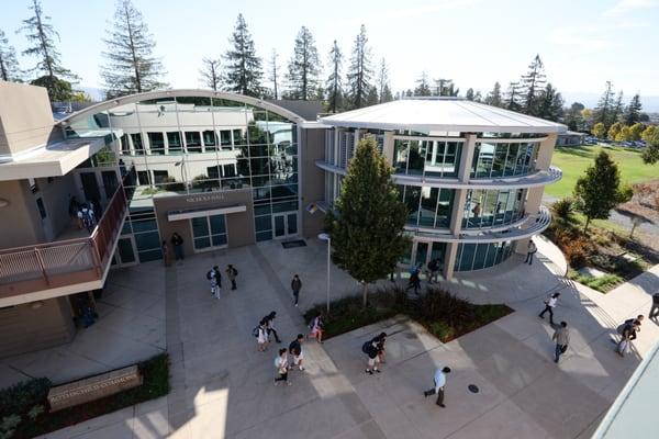 Harker School's Nichols Hall Science Building on the upper school campus.