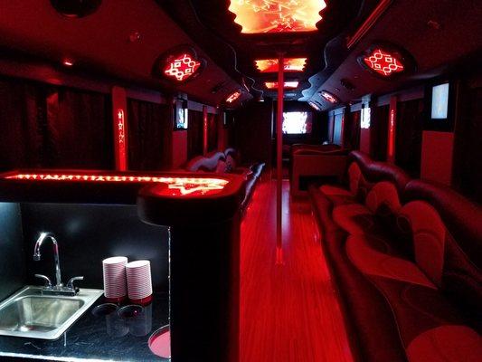 40 Passenger Party Bus