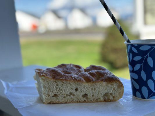 Focaccia with a view!