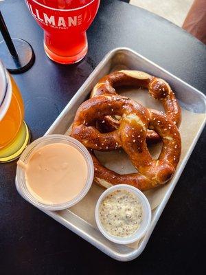 Soft pretzels