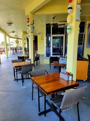 Sept 2021: Exterior Pic 4 of 5-- Just some of the patio tables