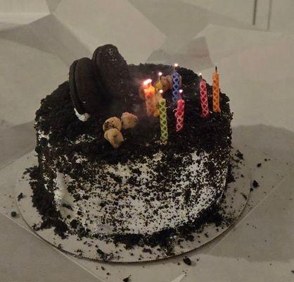 Oreo Birthday Cake