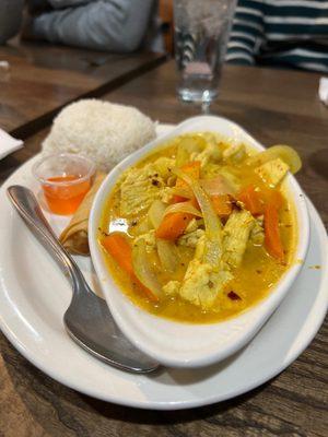 Yellow Curry Lunch Special