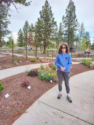 Out for a walk in the park by our house in Bend Oregon.