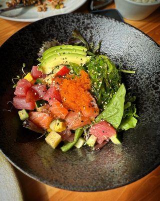 Tuna & Salmon poke bowl