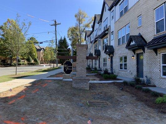 New Townhomes Charlotte with Optional Roof Top  Terraces