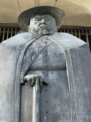 Marisol Escobar; Father Damien; 1968; bronze