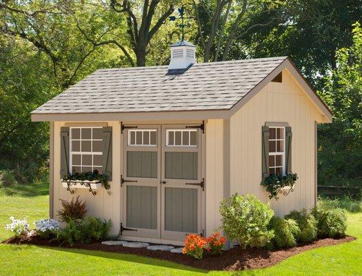 10' x 12' Heritage shed