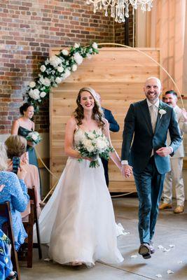 Wedding Ceremony at Upper Larimer