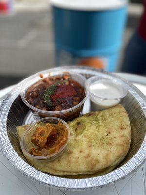 Chola kulcha