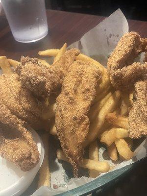 Fried catfish