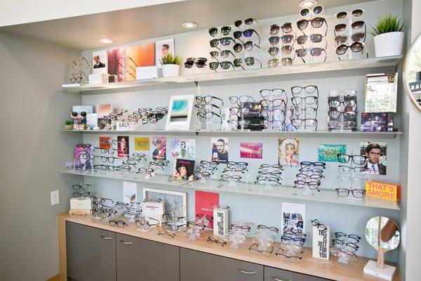 Quality eyewear in fun, interesting colors and styles