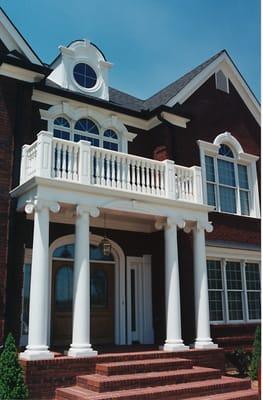 Columns, Balustrade and Window Features