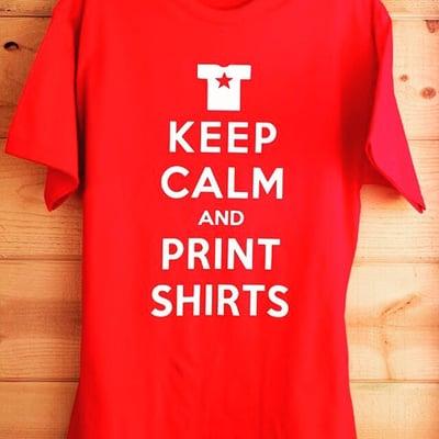 Print your own custom T-Shirts