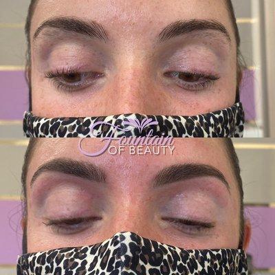 Signature brow wax and style