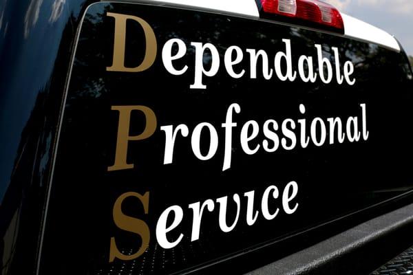 We believe 'DPS' stands for Dependable Professional Service!