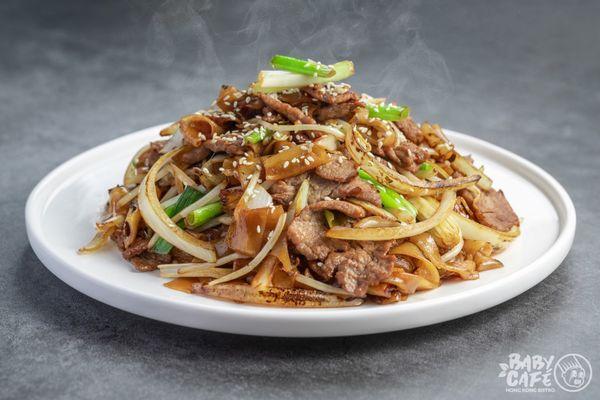 Dry Beef Chow Fun