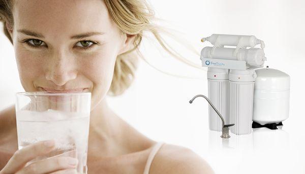 FreePurity Removes 99.9% of Impurities from Tap water