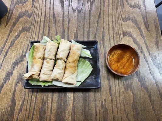 Spring Rolls, $9 (10.13.22)