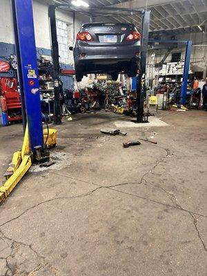 I went at 8am when they open and the mechanic provided great customer service.