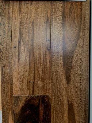 Hardwood flooring