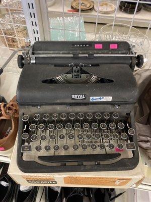 Royal typewriter