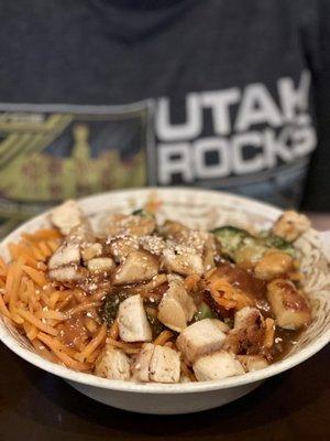 Teriyaki chicken bowl